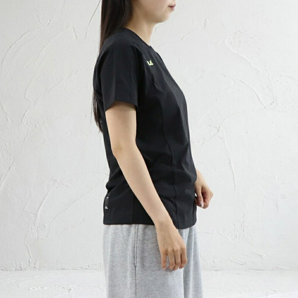 FILA Tシャツ ブラック スポーツウェア 半袖 FS2RSE2254F