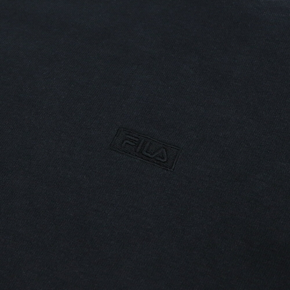 FILA スウェット ブラック ブルーグレー ホワイト オーバーサイズ ワンポイント FS2RLE1101X