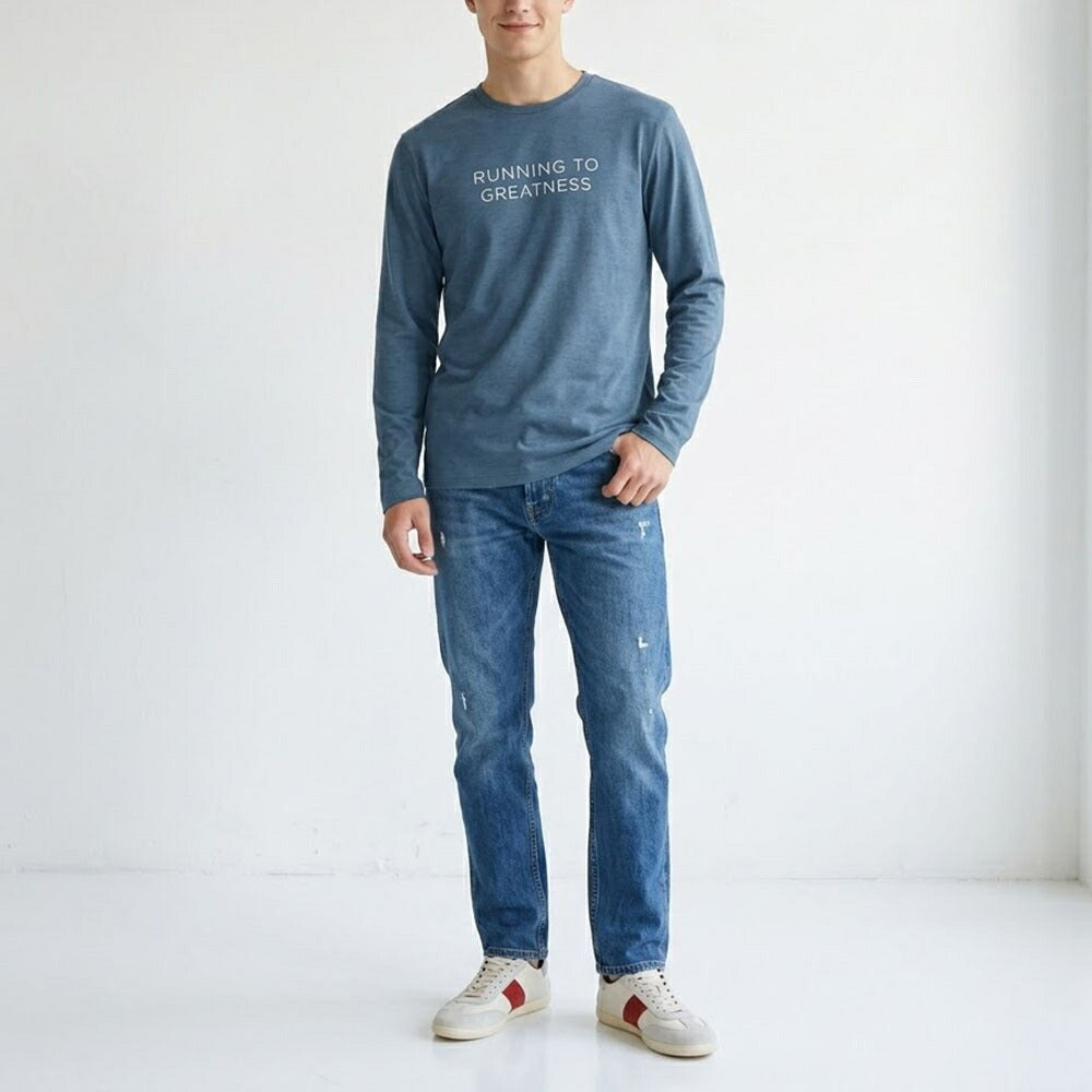 FILA Tシャツ ブラック ブルーグレー ホワイト イエロー スポーツウェア ランニングウェア 長袖 FS2RLE1202M