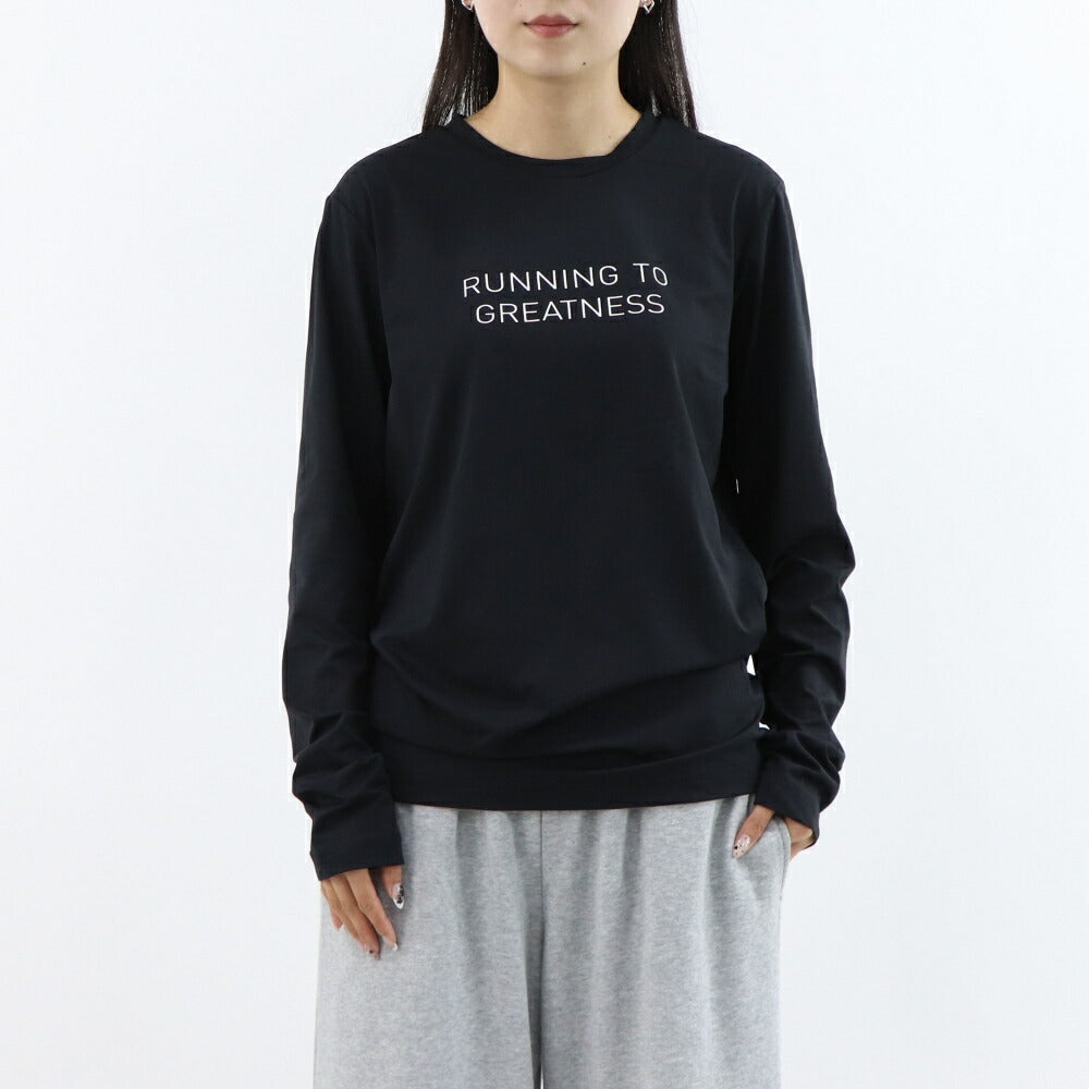 FILA Tシャツ ブラック ブルーグレー ホワイト イエロー スポーツウェア ランニングウェア 長袖 FS2RLE1202M