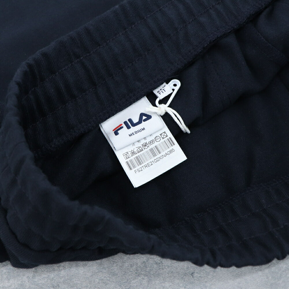 FILA ボトムス ショートパンツ ネイビー ブルーグレー ブラック ハーフパンツ スウェット FS2TRE2102X