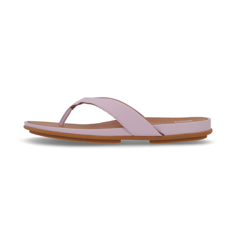 FITFLOP フィットフロップ レディース シューズ サンダル ライトパープル レザー ビーチサンダル ヒールなし FFSO4E944V1