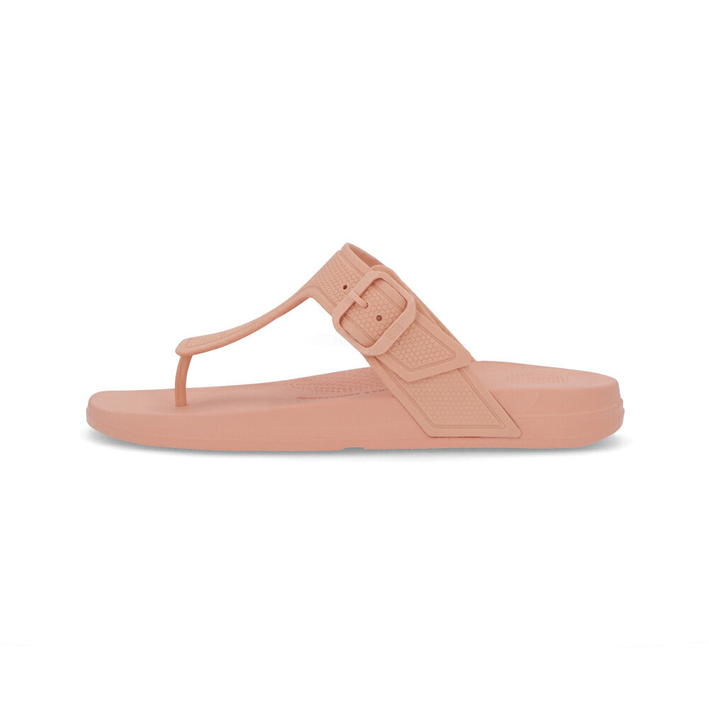 FITFLOP フィットフロップ レディース シューズ サンダル ピンク 合成皮革 トングサンダル ヒールあり FFSO4E956P1