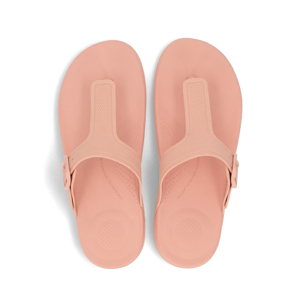 FITFLOP フィットフロップ レディース シューズ サンダル ピンク 合成皮革 トングサンダル ヒールあり FFSO4E956P1