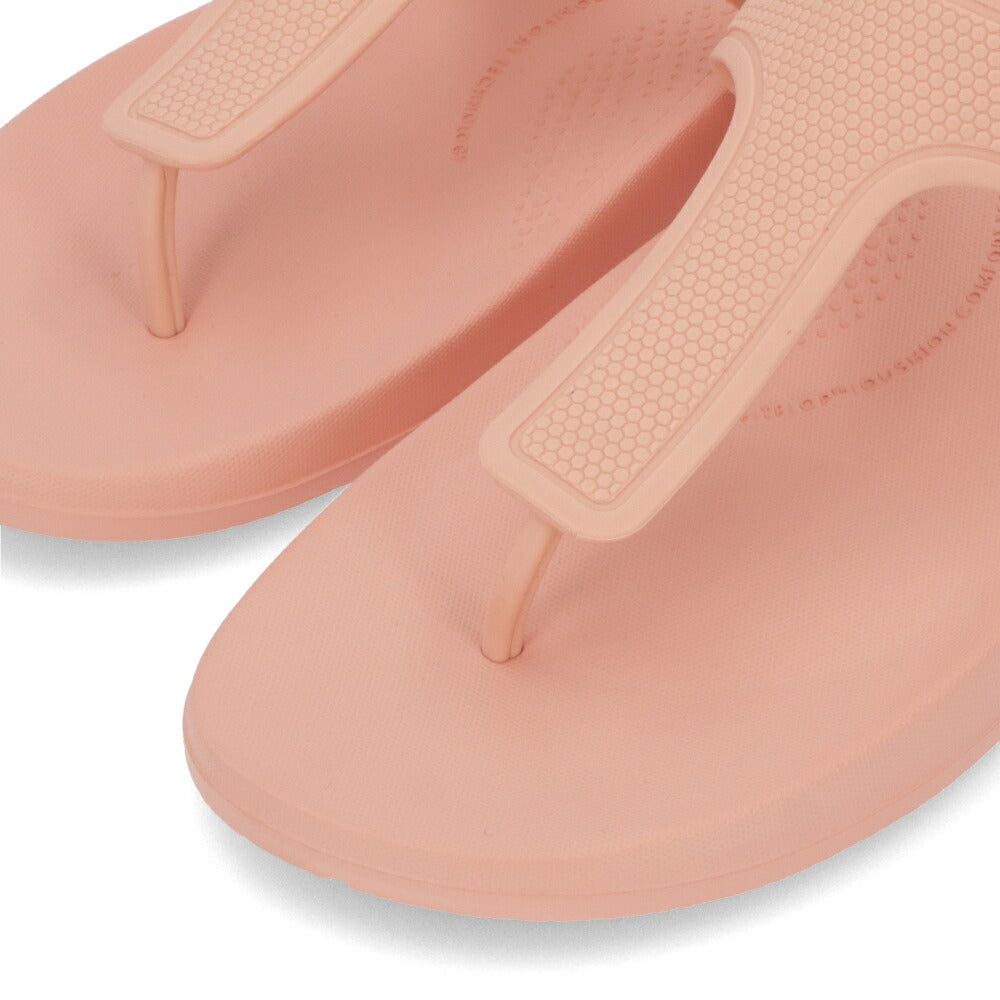 FITFLOP フィットフロップ レディース シューズ サンダル ピンク 合成皮革 トングサンダル ヒールあり FFSO4E956P1