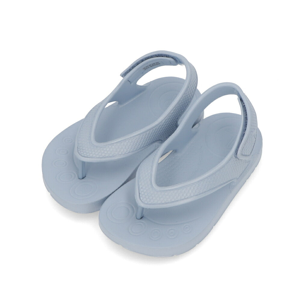 FITFLOP フィットフロップ キッズ シューズ ライトブルー ゴム トングサンダル キッズサンダル FFSO4E962B4