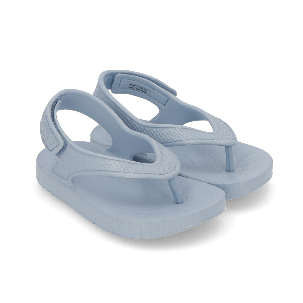 FITFLOP フィットフロップ キッズ シューズ ライトブルー ゴム トングサンダル キッズサンダル FFSO4E962B4