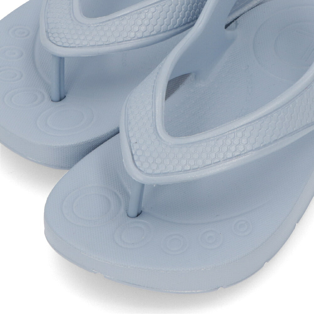 FITFLOP フィットフロップ キッズ シューズ ライトブルー ゴム トングサンダル キッズサンダル FFSO4E962B4