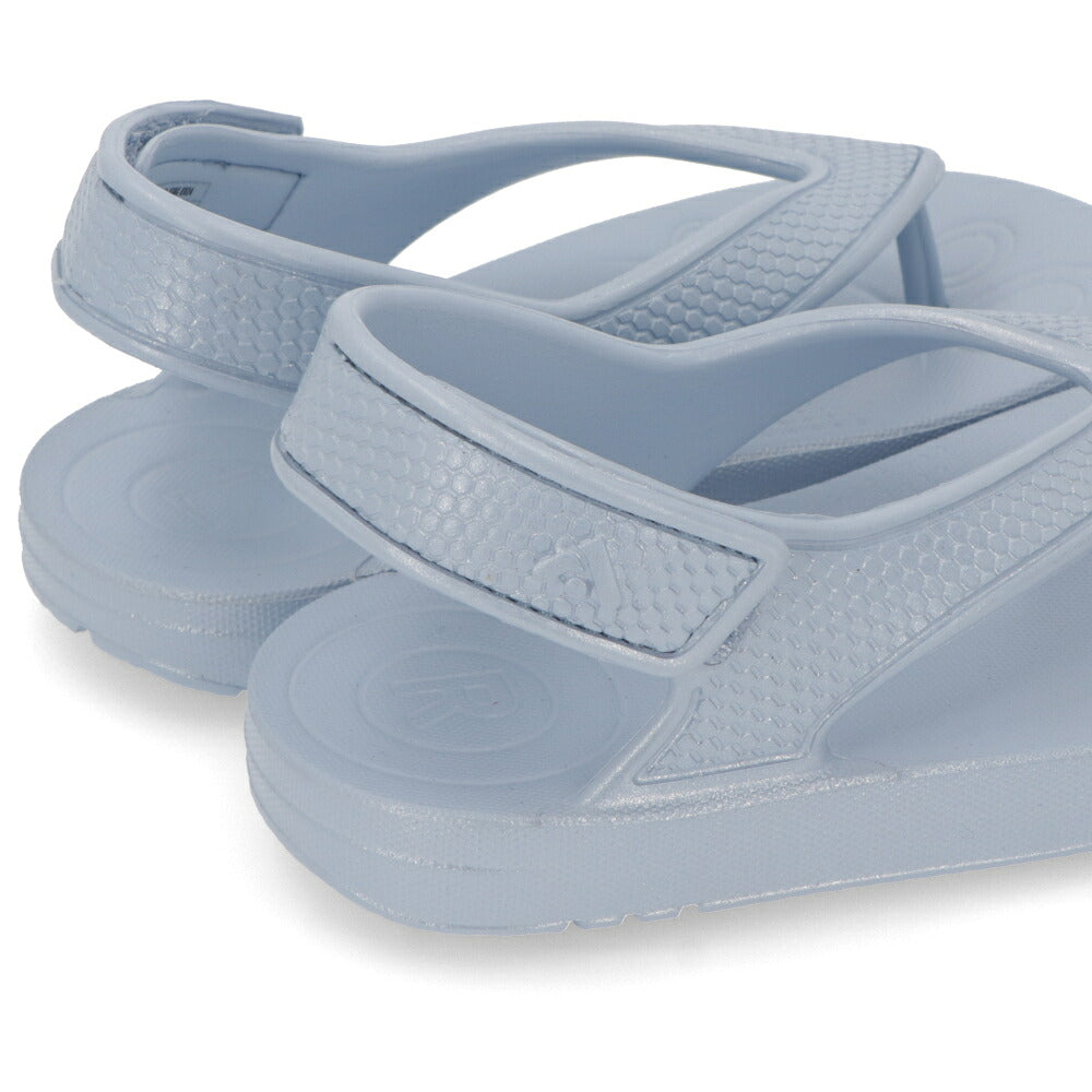 FITFLOP フィットフロップ キッズ シューズ ライトブルー ゴム トングサンダル キッズサンダル FFSO4E962B4