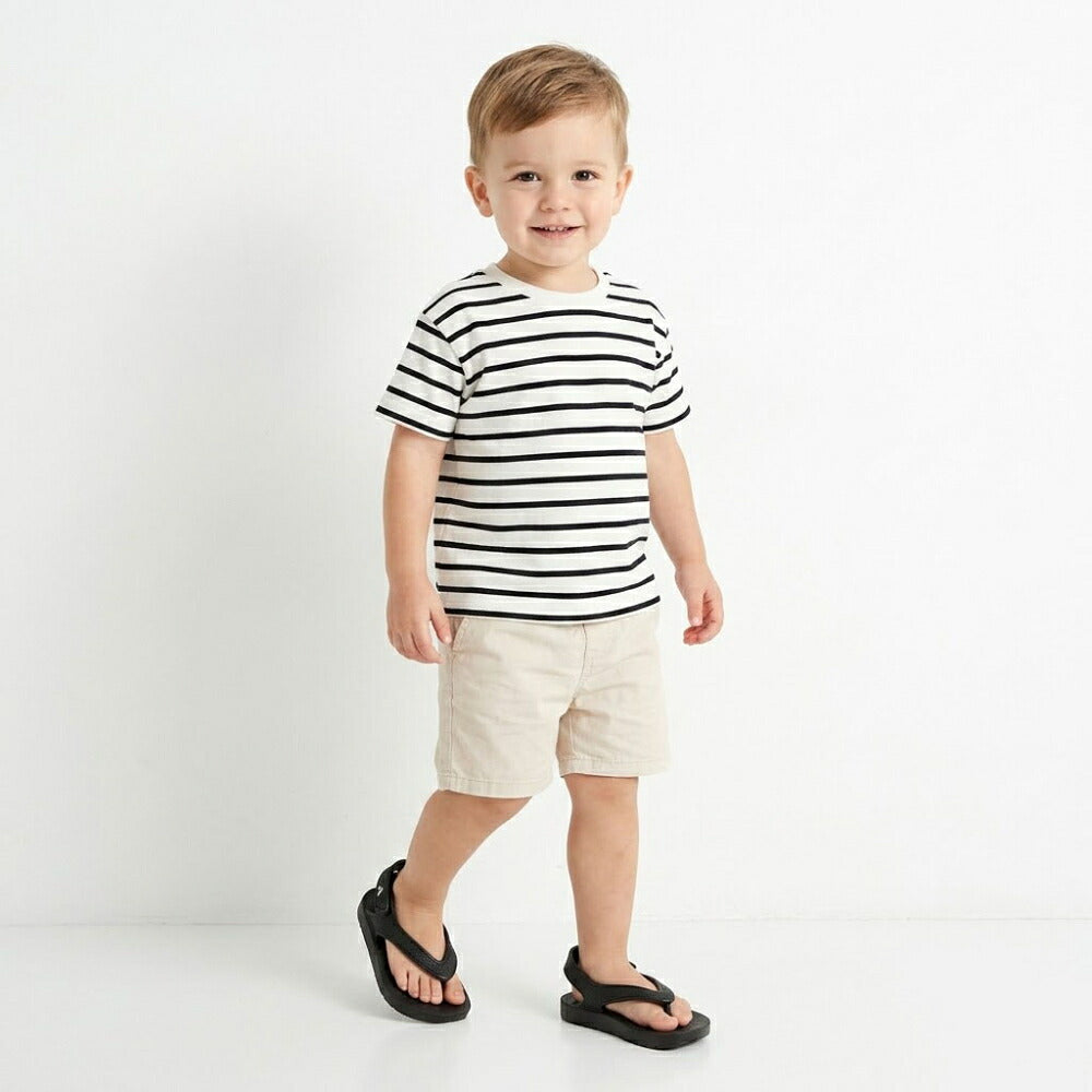 FITFLOP フィットフロップ キッズ シューズ ブラック ゴム トングサンダル キッズサンダル FFSO4E948BK