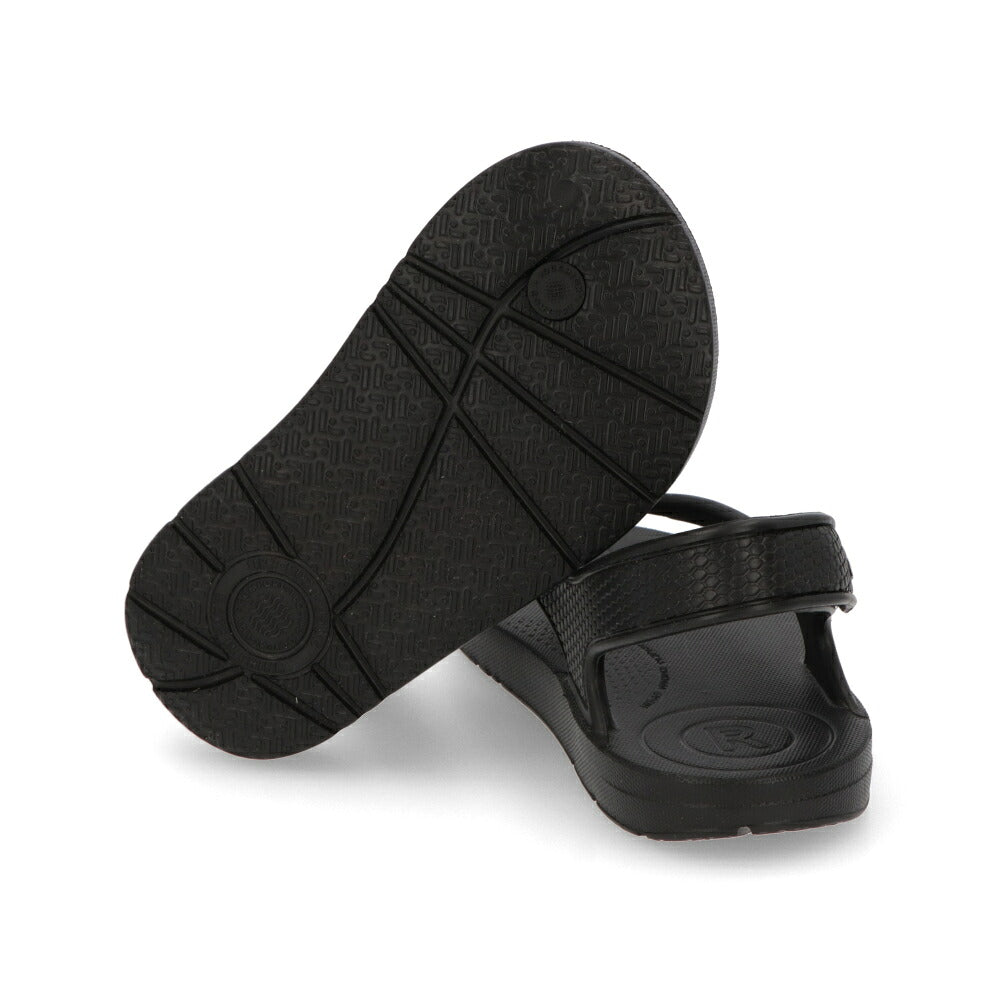 FITFLOP フィットフロップ キッズ シューズ ブラック ゴム トングサンダル キッズサンダル FFSO4E948BK