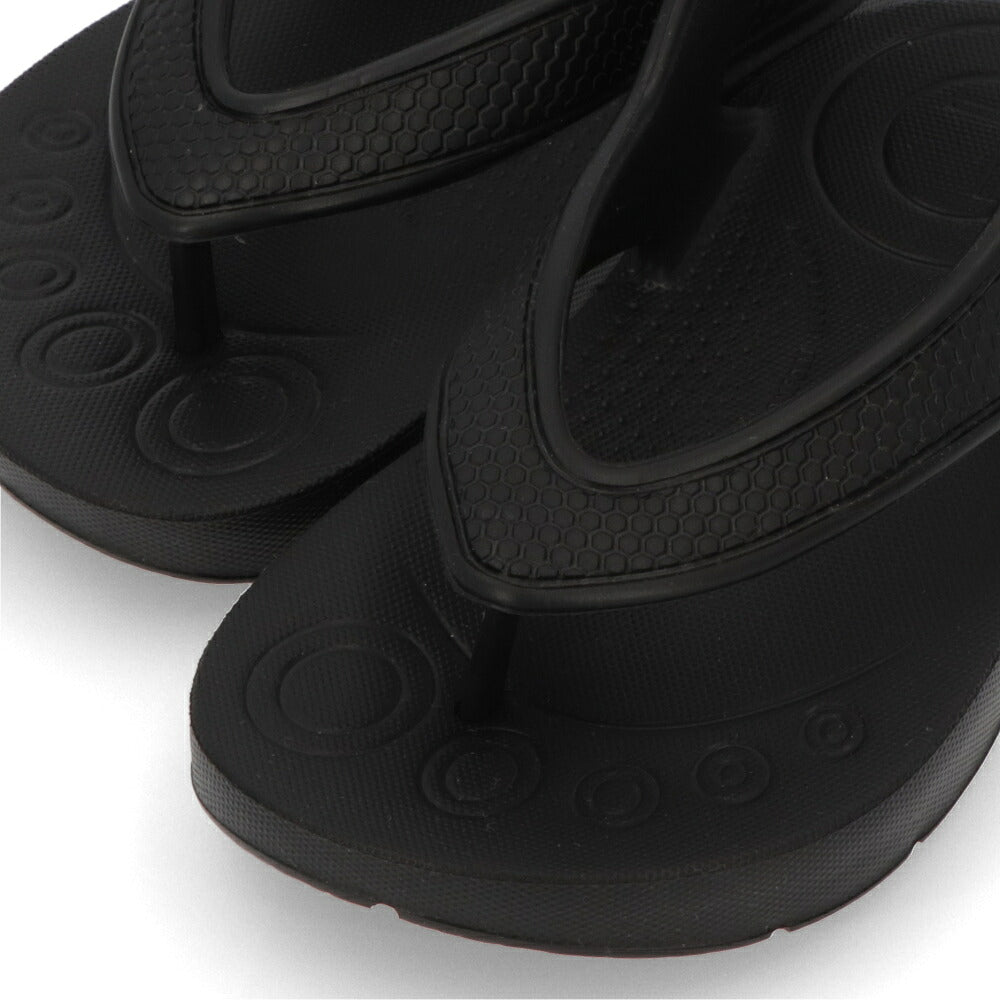 FITFLOP フィットフロップ キッズ シューズ ブラック ゴム トングサンダル キッズサンダル FFSO4E948BK