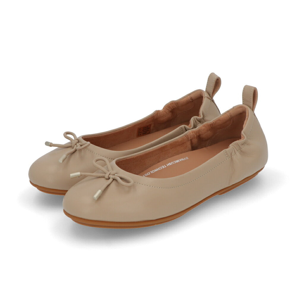 FITFLOP フィットフロップ レディース シューズ レザーシューズ ピンクベージュ ブラック ベージュ ソフトベージュ レザー バレエシューズ フラットシューズ DX9