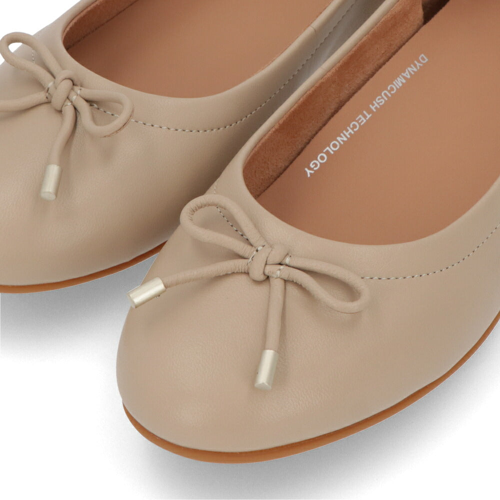 FITFLOP フィットフロップ レディース シューズ レザーシューズ ピンクベージュ ブラック ベージュ ソフトベージュ レザー バレエシューズ フラットシューズ DX9