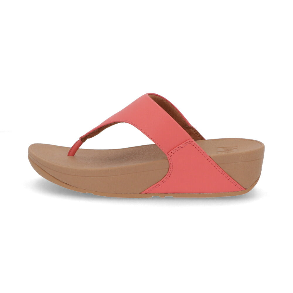 FITFLOP フィットフロップ レディース シューズ サンダル Lulu Leather Toepost ブラック×ベージュ ライトブラウン×ピンク レザー トングサンダル ビーチサンダル ヒールあり I88