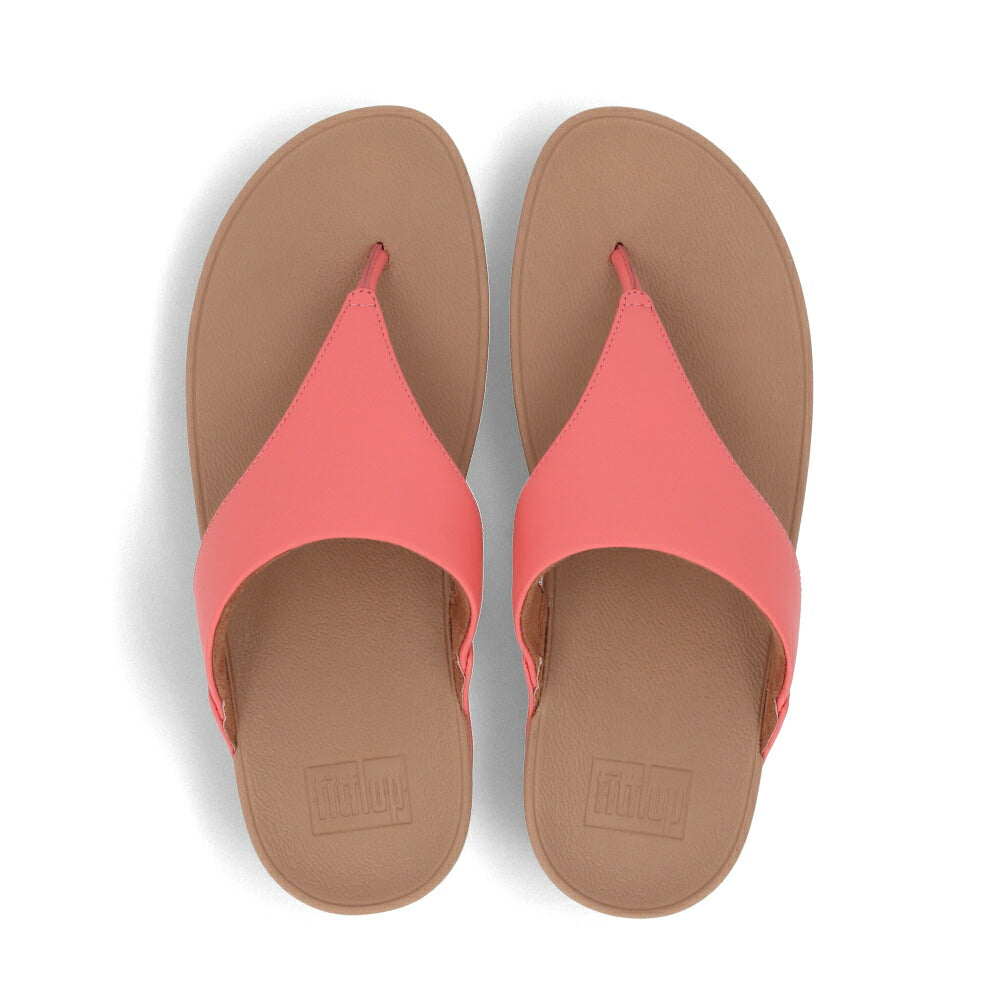 FITFLOP フィットフロップ レディース シューズ サンダル Lulu Leather Toepost ブラック×ベージュ ライトブラウン×ピンク レザー トングサンダル ビーチサンダル ヒールあり I88