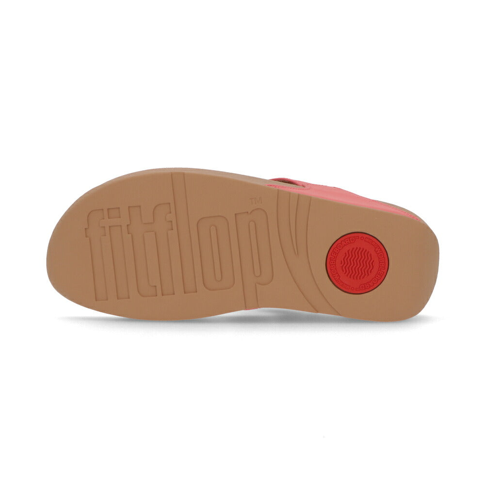 FITFLOP フィットフロップ レディース シューズ サンダル Lulu Leather Toepost ブラック×ベージュ ライトブラウン×ピンク レザー トングサンダル ビーチサンダル ヒールあり I88
