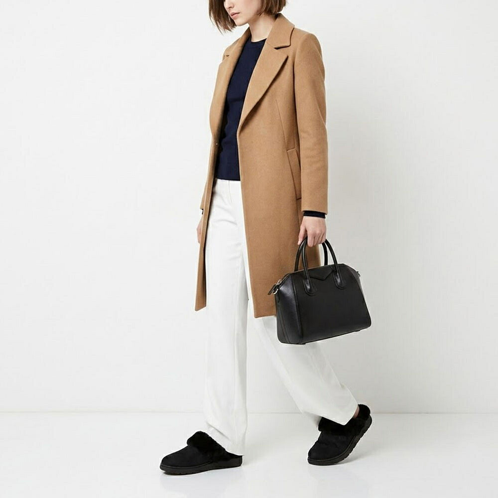 FITFLOP フィットフロップ レディース シューズ サボ ブラック ダークブラウン スエード スリッポン ファー GS7