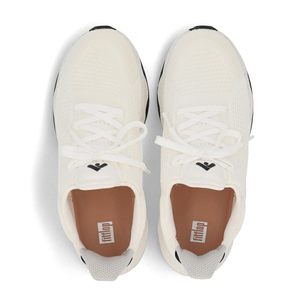 FITFLOP フィットフロップ レディース シューズ スニーカー ブラック ホワイト ナイロン混紡ニット スポーツスニーカー GL4