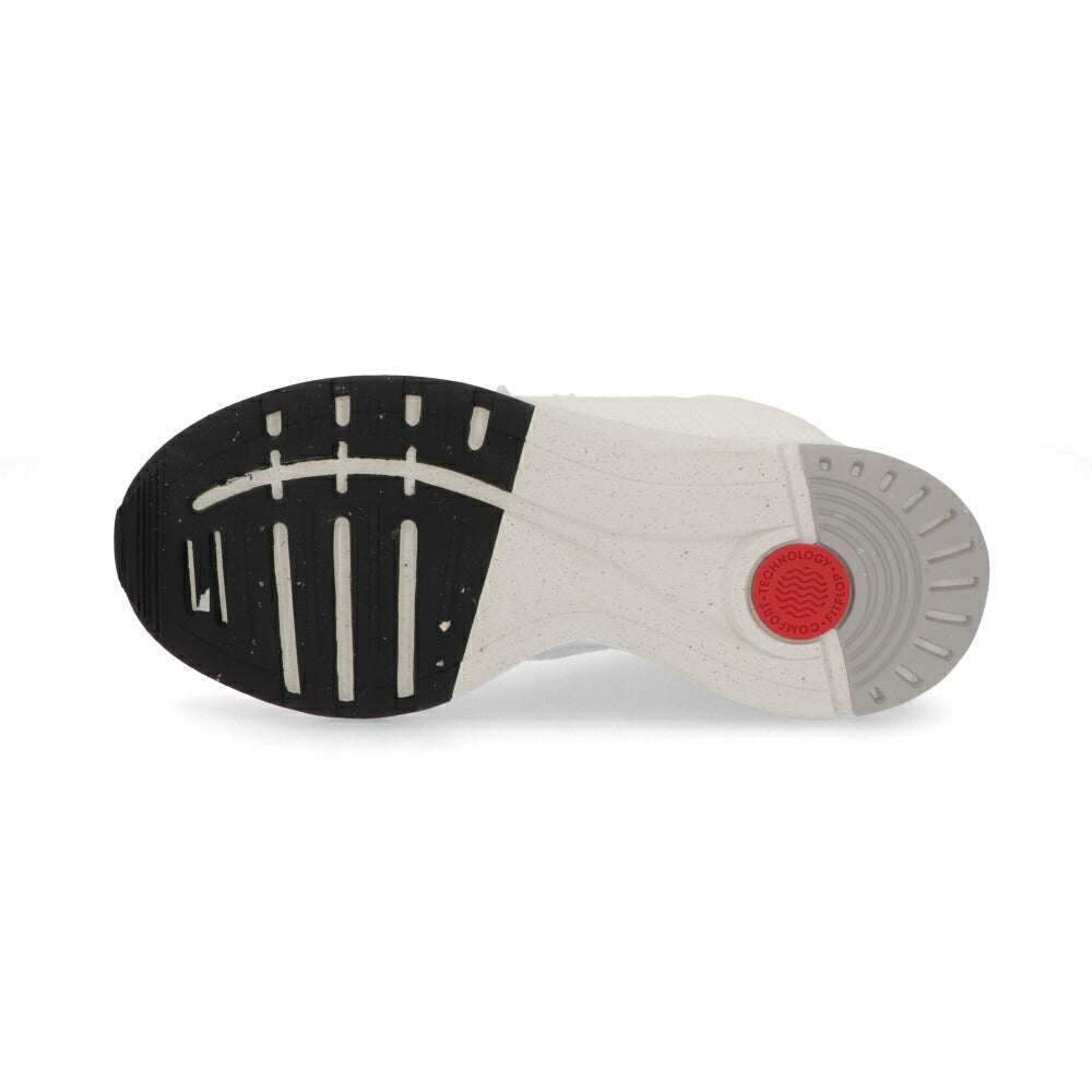 FITFLOP フィットフロップ レディース シューズ スニーカー ブラック ホワイト ナイロン混紡ニット スポーツスニーカー GL4