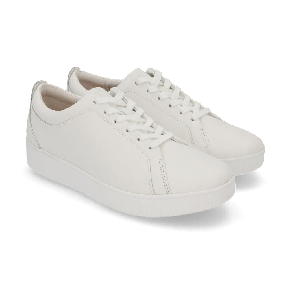 FITFLOP フィットフロップ レディース シューズ スニーカー ホワイト レザー コンフォートシューズ X22
