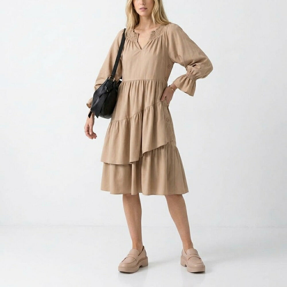 FITFLOP フィットフロップ レディース シューズ レザーシューズ ベージュ シンプル 厚底 ローファー IL2