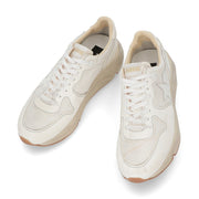 GOLDEN GOOSE ゴールデングース メンズ シューズ スニーカー ホワイト シープスキン ポリエステル カウレザー Running Sole カジュアルシューズ ローカット GMF00126 F003928 10100