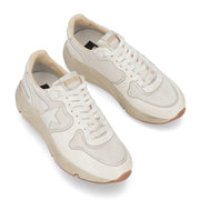GOLDEN GOOSE ゴールデングース レディース シューズ スニーカー ホワイト シープスキン ポリエステル カウレザー Running Sole カジュアルシューズ GWF00126 F003928 10100
