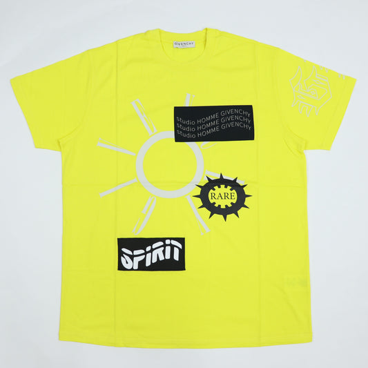 ジバンシィ GIVENCHY BM70UL3002 730 Tシャツ/半袖Tシャツ イエロー メンズ  新品