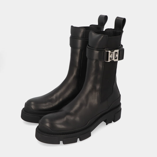 ジバンシィ GIVENCHY BH603KH1BU 001 ブーツ/サイドコアブーツ 001 メンズ  新品