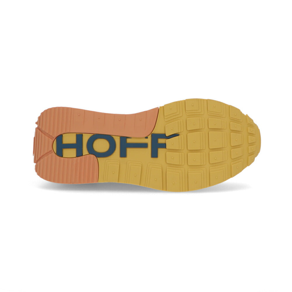 HOFF スニーカー メンズ カーキ ロゴ ローカット 12417601