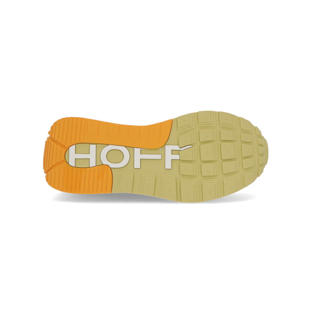 HOFF スニーカー メンズ Byzantium グレー×オレンジ ロゴ ローカット 12417603