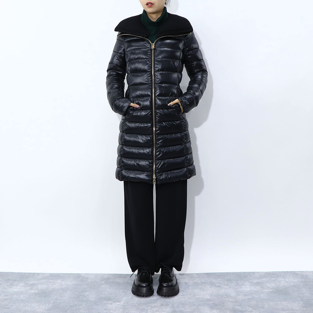 ヘルノ PI0650DIC  ダウンコート ブラック レディース