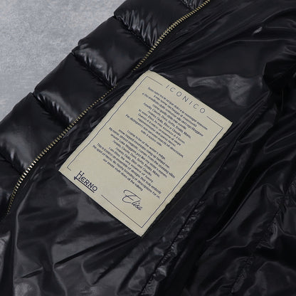 ヘルノ PI0650DIC  ダウンコート ブラック レディース