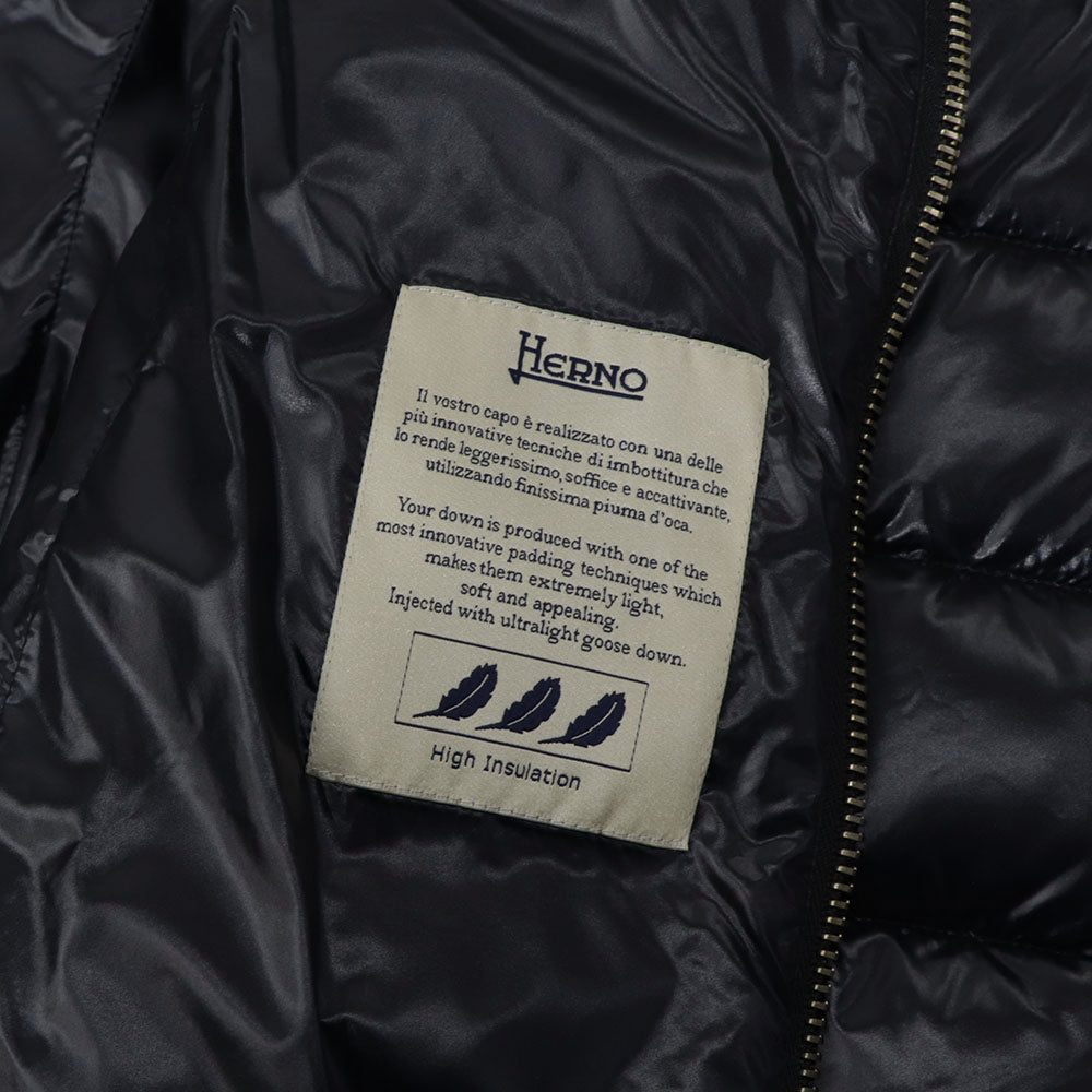 ヘルノ PI0650DIC  ダウンコート ブラック レディース