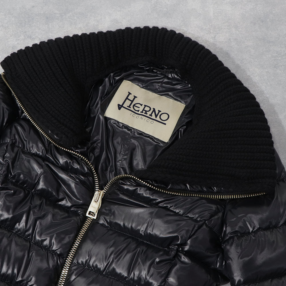 ヘルノ PI0650DIC  ダウンコート ブラック レディース