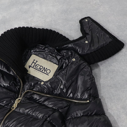 ヘルノ PI0650DIC  ダウンコート ブラック レディース