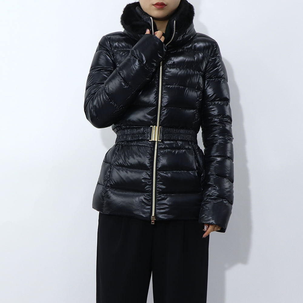 ヘルノ PI0485DIC ダウンジャケット ブラック レディース