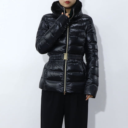 ヘルノ PI0485DIC ダウンジャケット ブラック レディース