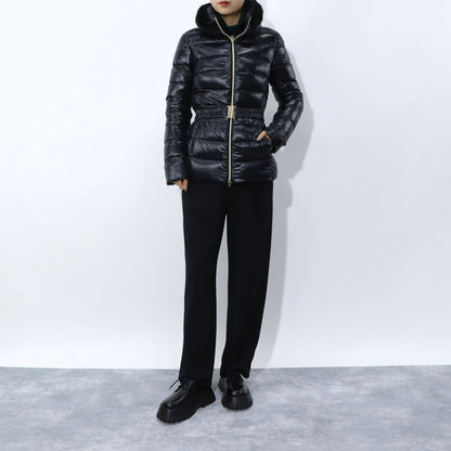 ヘルノ PI0485DIC ダウンジャケット ブラック レディース