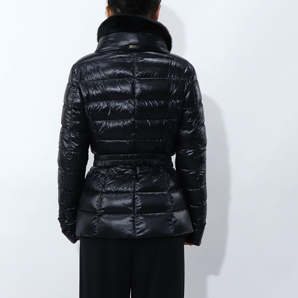 ヘルノ PI0485DIC ダウンジャケット ブラック レディース