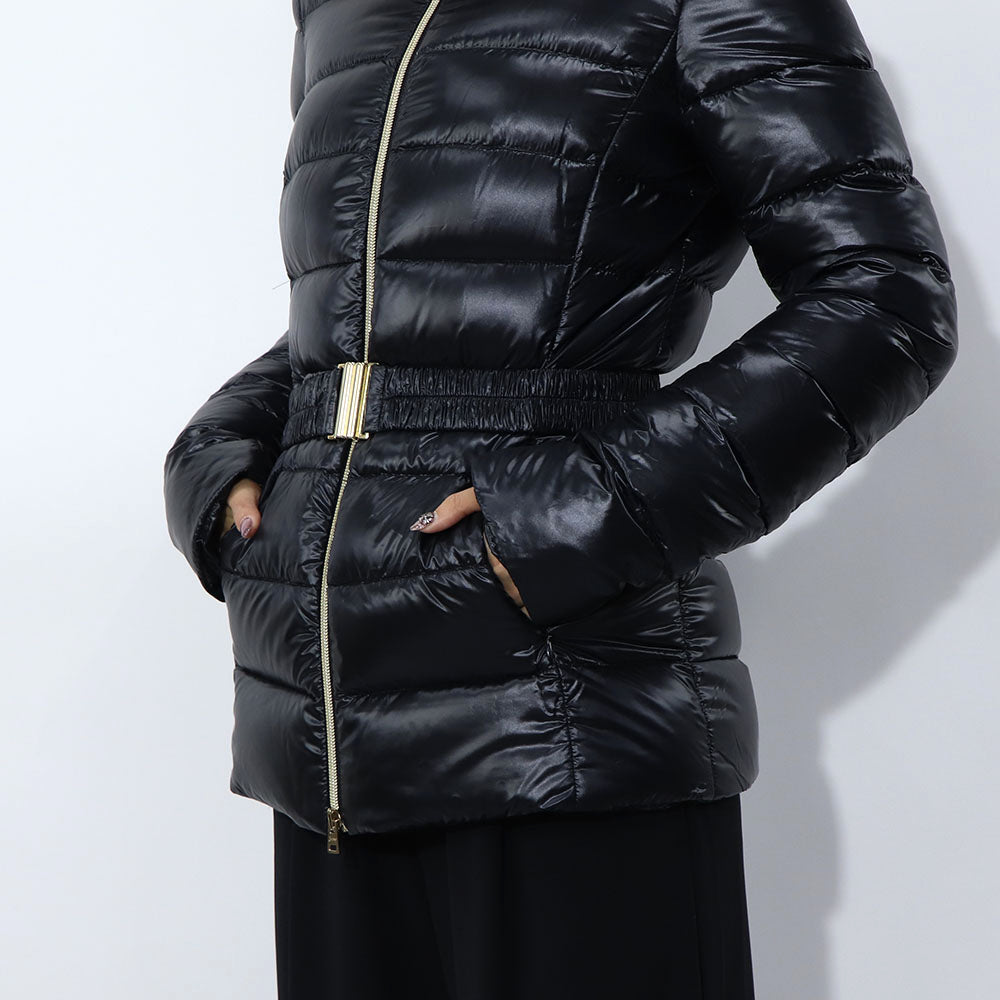 ヘルノ PI0485DIC ダウンジャケット ブラック レディース