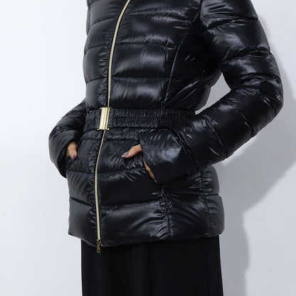 ヘルノ PI0485DIC ダウンジャケット ブラック レディース