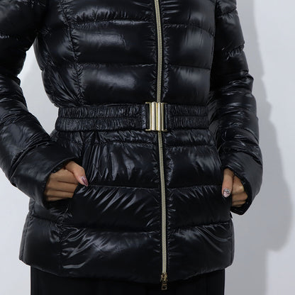 ヘルノ PI0485DIC ダウンジャケット ブラック レディース