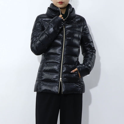 ヘルノ PI0485DIC ダウンジャケット ブラック レディース