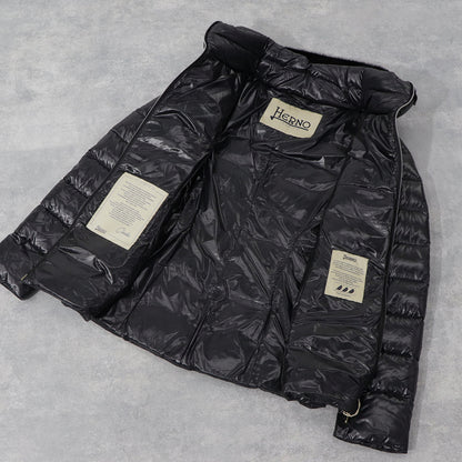 ヘルノ PI0485DIC ダウンジャケット ブラック レディース