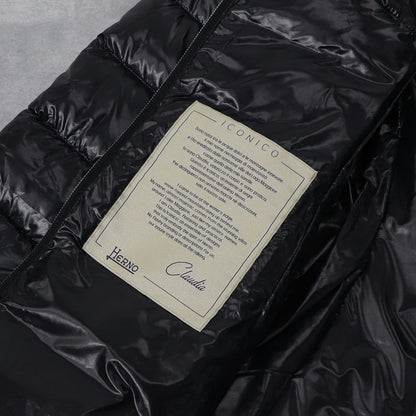 ヘルノ PI0485DIC ダウンジャケット ブラック レディース