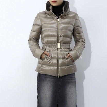 ヘルノ PI0485DIC ダウンジャケット グレージュ