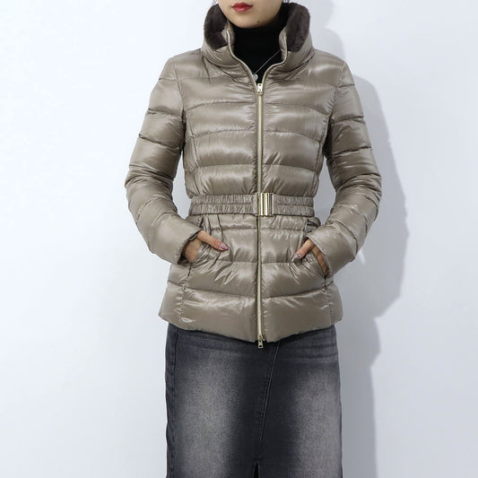 ヘルノ PI0485DIC ダウンジャケット グレージュ