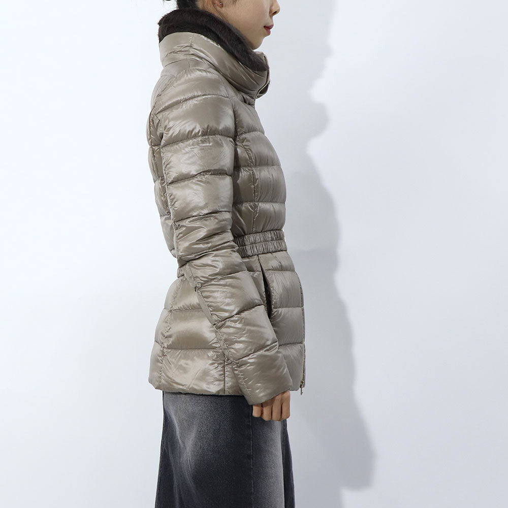 ヘルノ PI0485DIC ダウンジャケット グレージュ